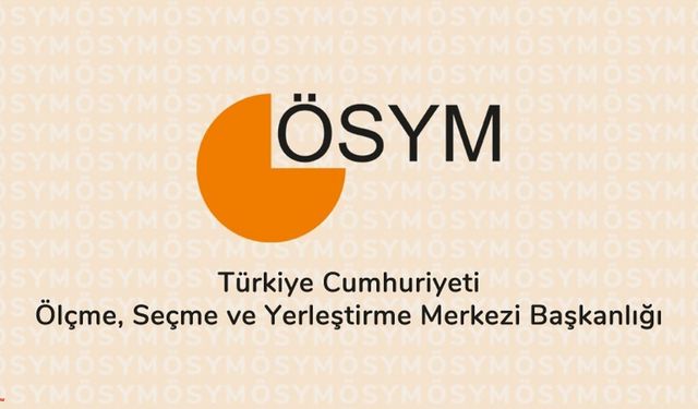 ÖSYM, 2024 sınav takvimini açıkladı