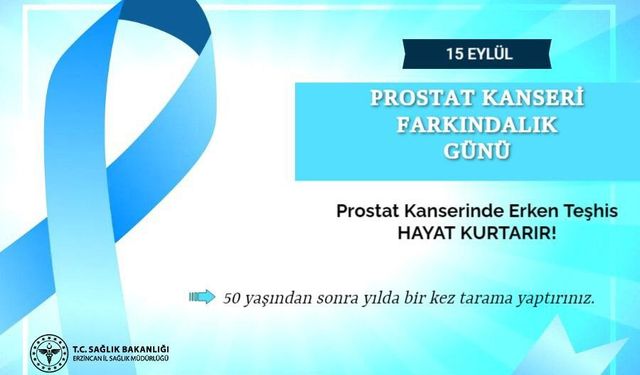 Prostat kanserine dikkat çektiler