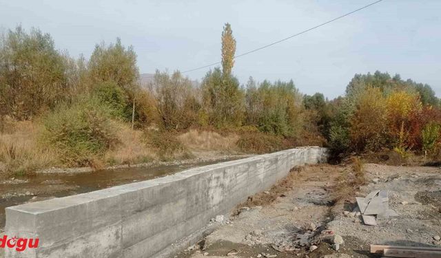 Elazığ’da sulama tesisi çalışmaları sürüyor