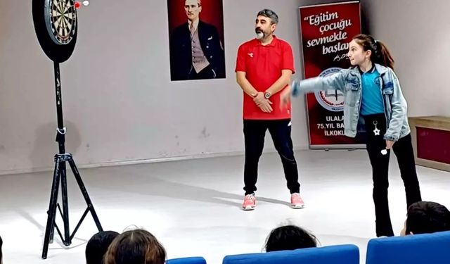 Dart sporu tanıtılıyor