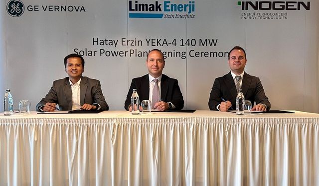 Limak, GE Vernova ve İnojen Enerji ile Hatay'da GES kuracak