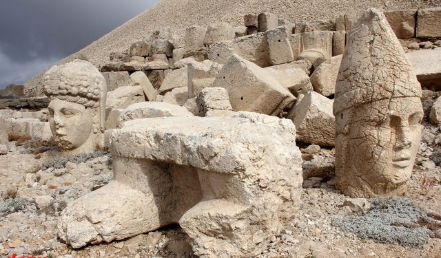 Nemrut’taki heykellerde denenen ‘nano kireç’ tuttu