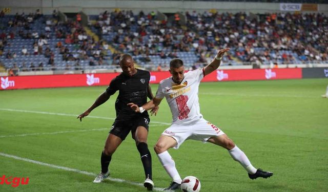 Trendyol Süper Lig: Hatayspor: 0 - Kayserispor: 1 (İlk yarı)