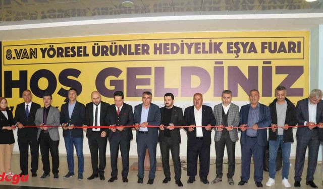 Van’da ‘Yöresel Ürünler ve Hediyelik Eşya Fuarı’ kapılarını ziyaretçilere açtı