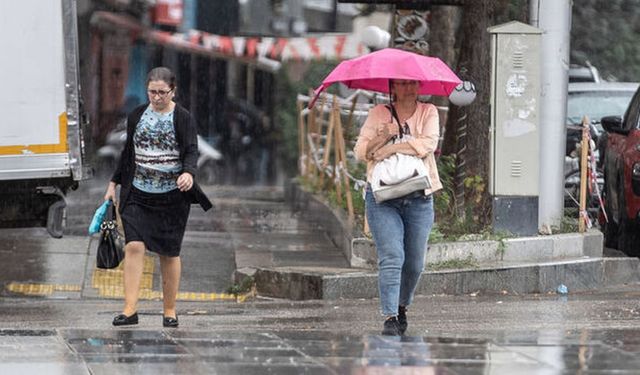 Meteoroloji uyardı! 5 bölgede sağanak var