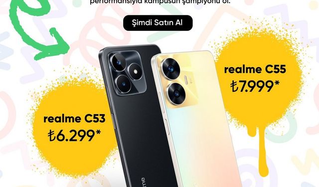 realme C55 ve C53 ‘Vergisiz telefon’ kapsamına dahil oldu