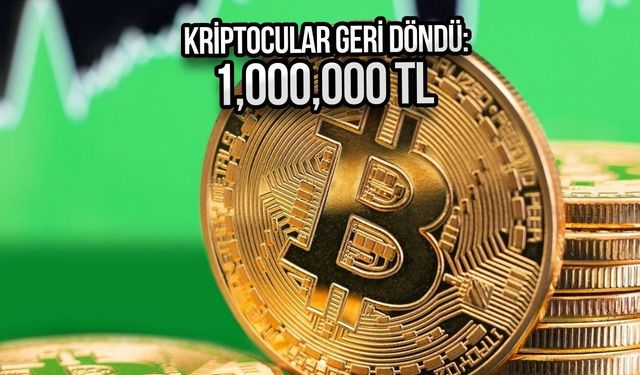 Rekor kırıyor Bitcoin fiyatı 1 milyon TL oldu!