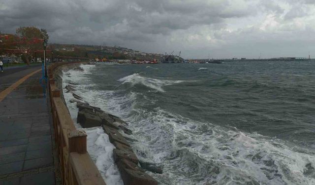 Tekirdağ’da şiddetli lodos