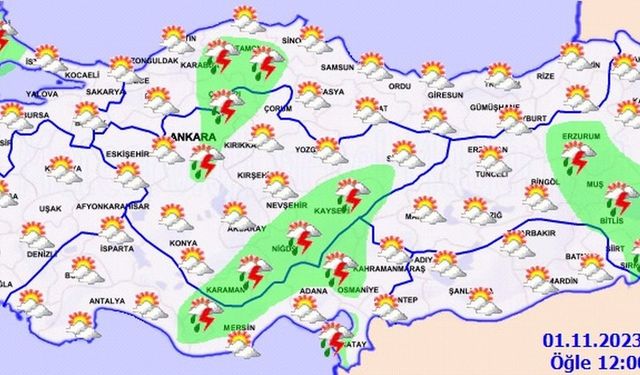 Türkiye yeni bir yağışlı havanın etkisine giriyor