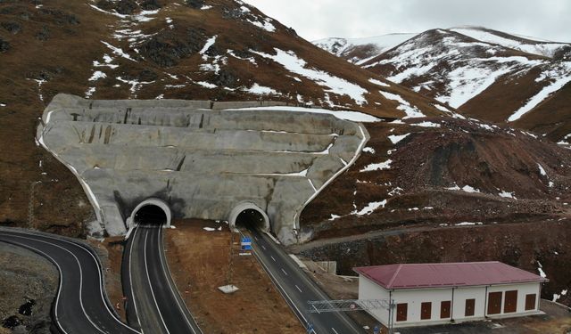 Eğribel Tüneli artık çift tüpten hizmet veriyor