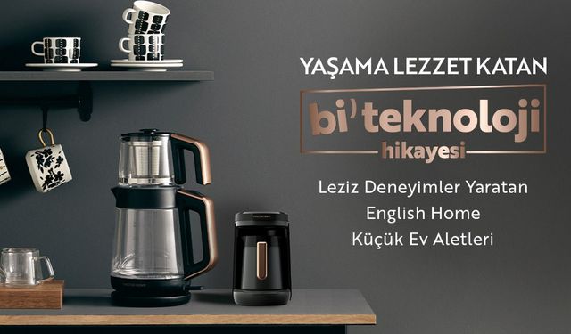 English Home'dan elektrikli küçük ev aletleri kategorisi