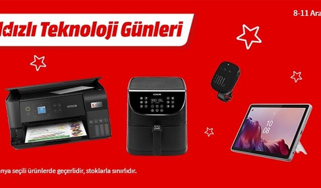 MediaMarkt Yıldızlı Teknoloji Günleri Kampanyasını Başlattı