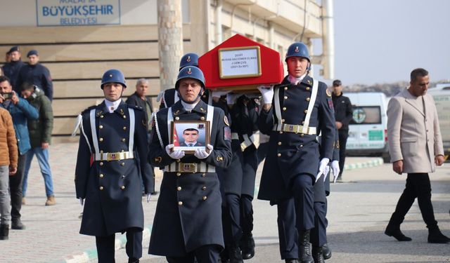 Şehit Uzman Çavuş Musab Haciömer Elmas son yolculuğuna uğurlandı