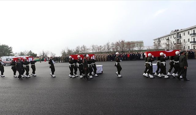 Şehitler törenle memleketlerine uğurlandı, işte o 6 kahraman evladımız