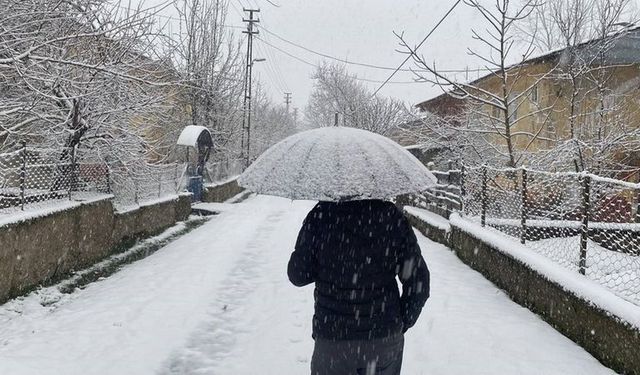 Meteoroloji'den yağmur ve kar yağışı uyarısı