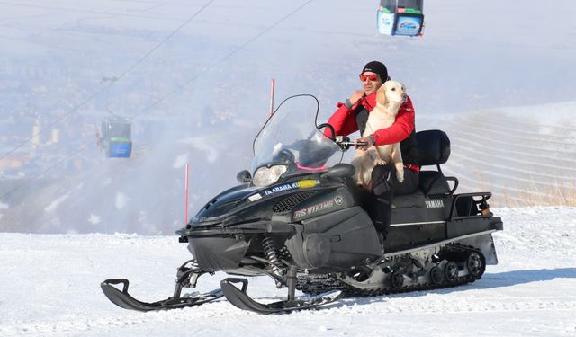 Palandöken Kayak Merkezi'nin yeni arama kurtarma personeli: HERA