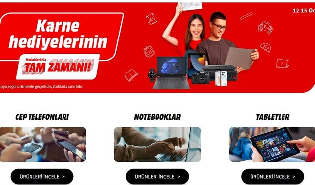 Yarıyıl Tatili için En İyi Karne Hediyeleri MediaMarkt’ta!