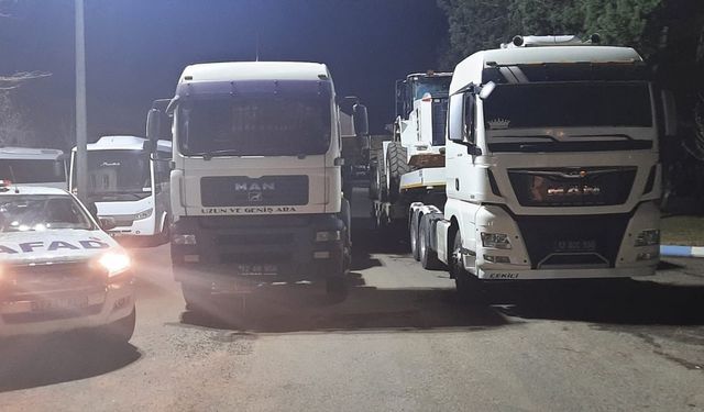 Bingöl’den Erzincan’a destek