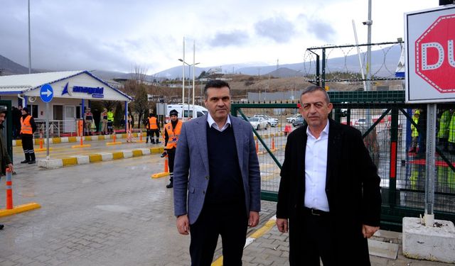 Erzincan Ticaret ve Sanayi Odası kaza yerinde