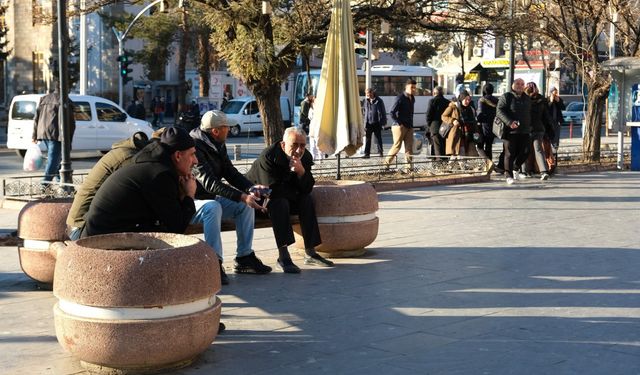 Erzincan’da bahar havası yaşanıyor