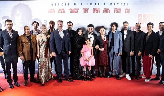 Barış Telli'nin hayatını beyaz perdeye aktaran "Hayatla Barış" filminin galası yapıldı