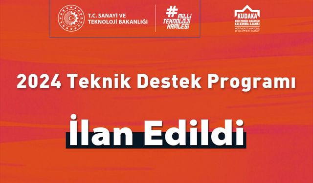 KUDAKA, ‘2024 Yılı Teknik Destek Programı’ açıklandı