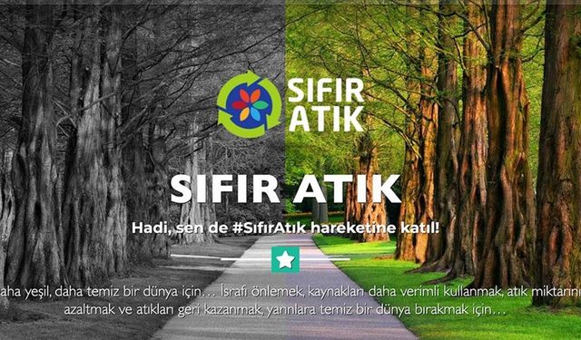 Okullarda üç dalda "sıfır atık" yarışması düzenleyecek