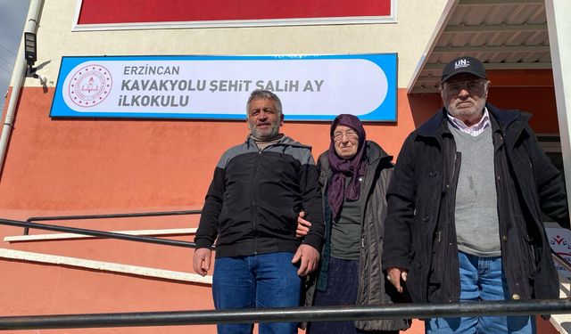 Şehit Salih Ay'ın ismi okuduğu okula verildi