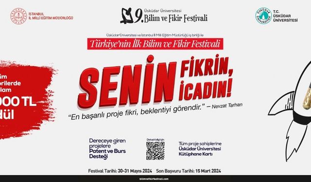 Türkiye’nin ilk bilim ve fikir festivalinde başvurular başladı