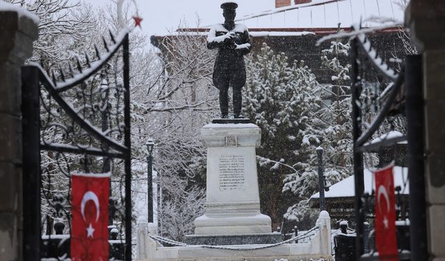 Erzurum, Kars, Ardahan ve Ağrı'da kar etkisini sürdürüyor