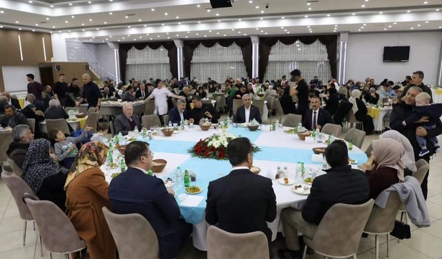 Şehit Aileleri ve Gaziler için iftar programı düzenlendi