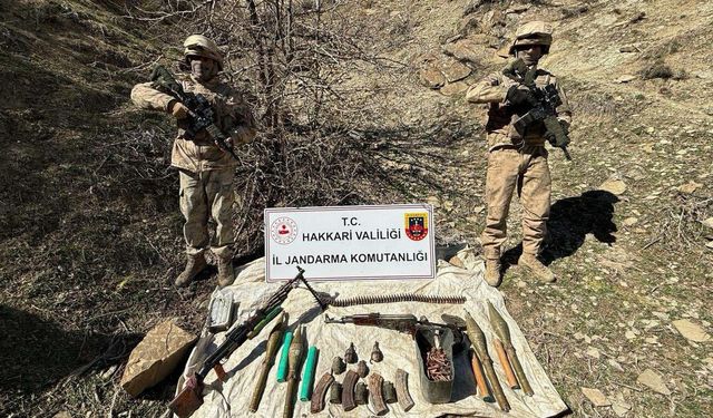 Hakkari'de terör operasyonu