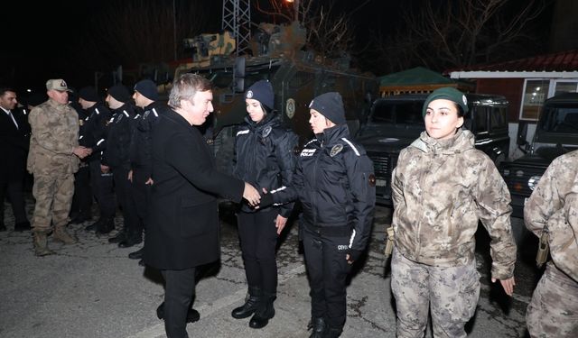 Vali Aydoğdu Polis Teşkilatının kuruluş yıl dönümünü kutladı