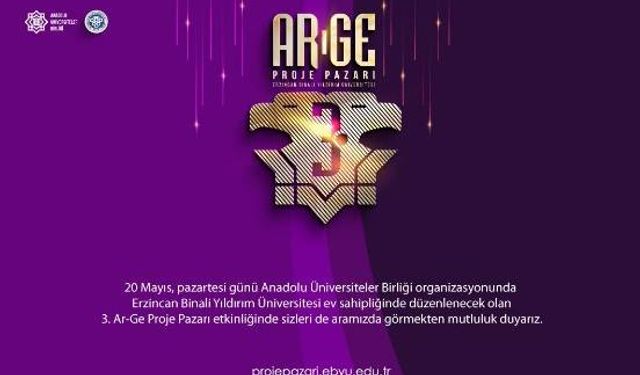 EBYÜ, 3. Ar-Ge Proje Pazarı etkinliğine ev sahipliği yapacak