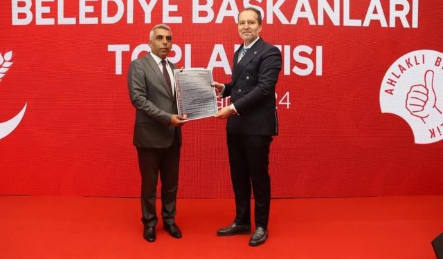 YRP Genel Başkanı Dr. Fatih Erbakan Kargın'a geliyor