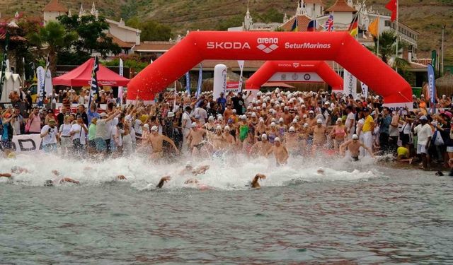 AquaChallenge Açık Su Yüzme Şampiyonası Marmaris’te tamamlandı