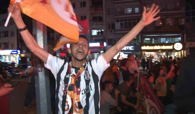 Beşiktaşlı taraftar Galatasaray’ın şampiyonluğunu böyle kutladı