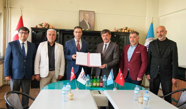 Erzincan Belediyesi ile KUDAKA proje anlaşması imzaladı