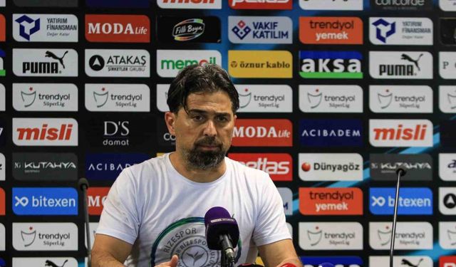 İlhan Palut: "Bugün Hatayspor daha hazır bir görüntü verdi"