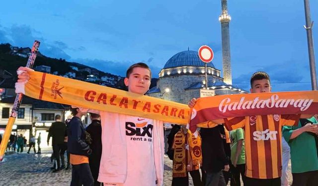 Kosova’da Galatasaray şampiyonluğu coşkusu