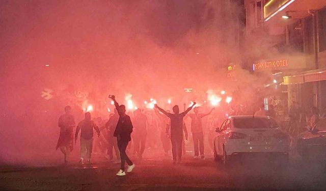 Tekirdağ’da şampiyonluk coşkusu