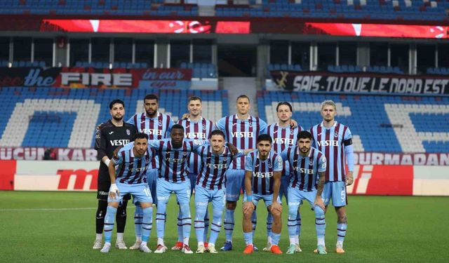 Trendyol Süper Lig: Trabzonspor: 0 - MKE Ankaragücü: 1 (İlk yarı)