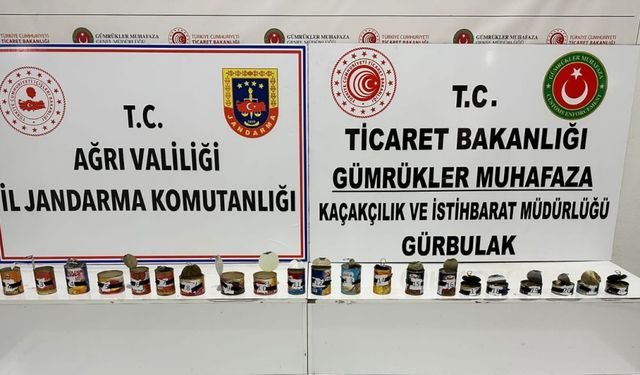 Ağrı'da bir tırda 9 kilo 776 gram uyuşturucu ele geçirildi