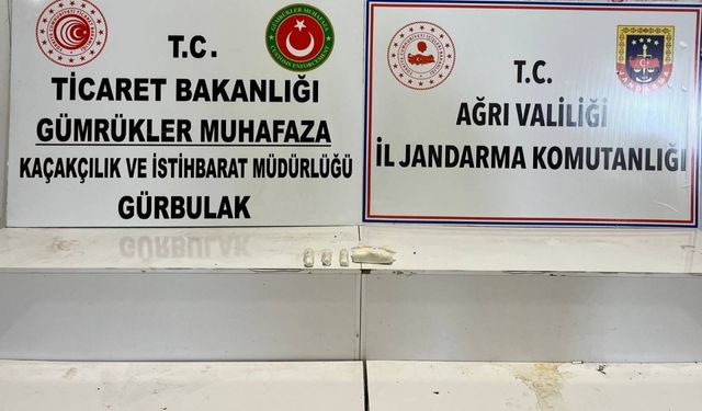 Ağrı'da uyuşturucu ele geçirilmesiyle ilgili 2 şüpheli gözaltına alındı