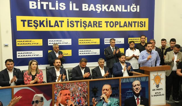 Bitlis'te AK Parti bayramlaşma programı düzenlendi