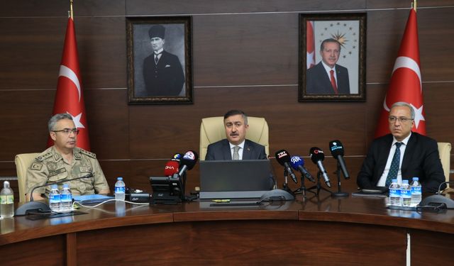 Elazığ'da "Huzur, Asayiş ve Güvenlik Bilgilendirme Toplantısı" yapıldı