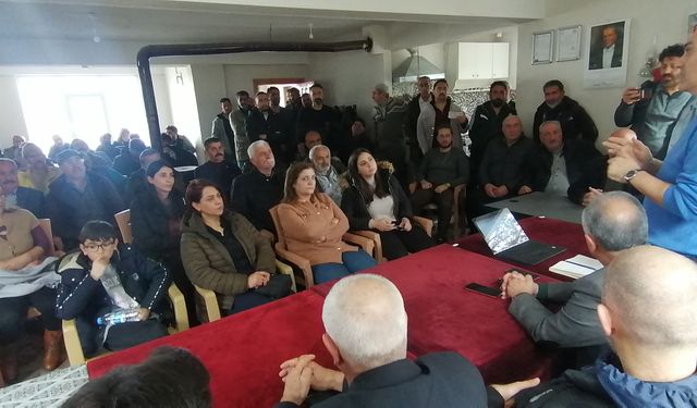 Erzincan’da köylüler yeni maden ocağı istemiyor (VİDEO)