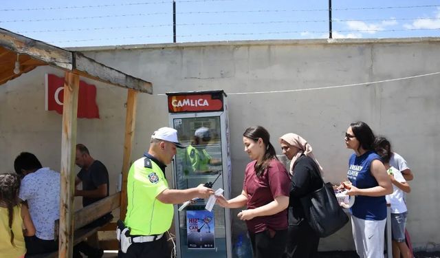 Erzincan’da Kurban Bayramı trafiğinde yoğun denetim ve kontroller devam ediyor