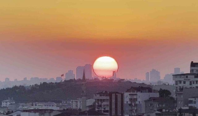 İstanbul’da gün batımı manzarası hayran bıraktı