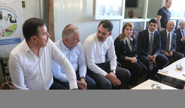 Bakan Kurum Malatya'nın Akçadağ ve Doğanşehir ilçelerini ziyaret etti